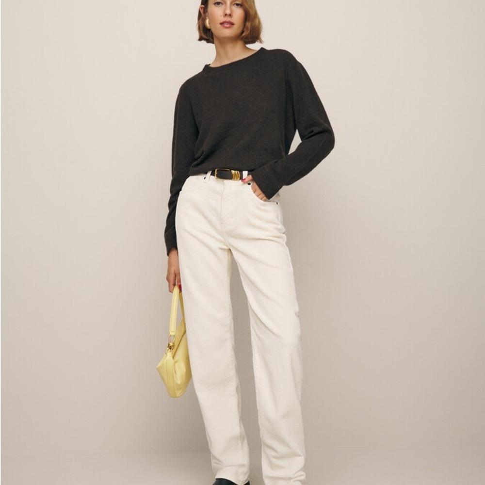 Val 90s Mid Rise Straight Corduroy Pants